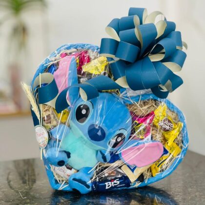 Coração Stitch Com Chocolates