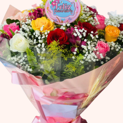 12 Rosas Coloridas